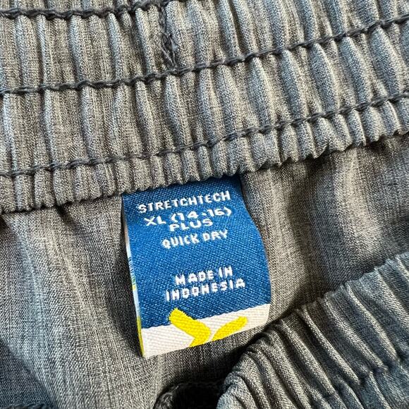 Old Navy Boy's Quick Dry XL Plus 14-16 Gray Athletic Shorts - Picture 4 of 6